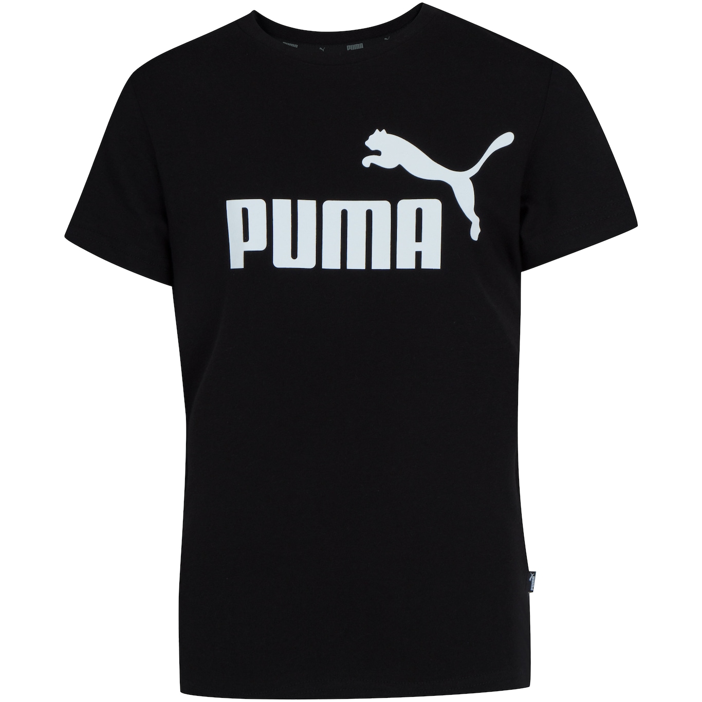 Camiseta Puma Essentials Logo Tee B - Infantil - Foto 1