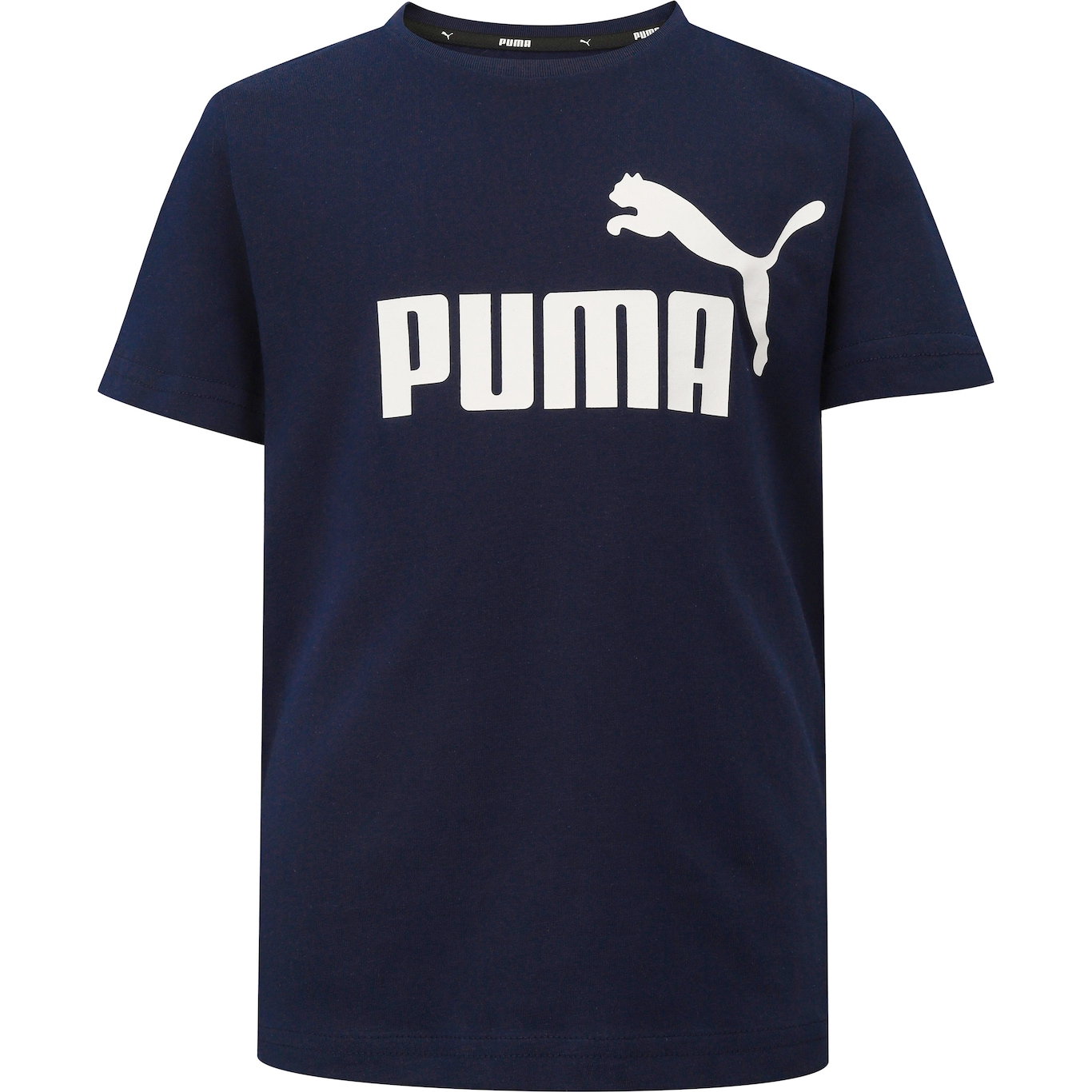 Camiseta Puma Essentials Logo Tee B - Infantil - Foto 1