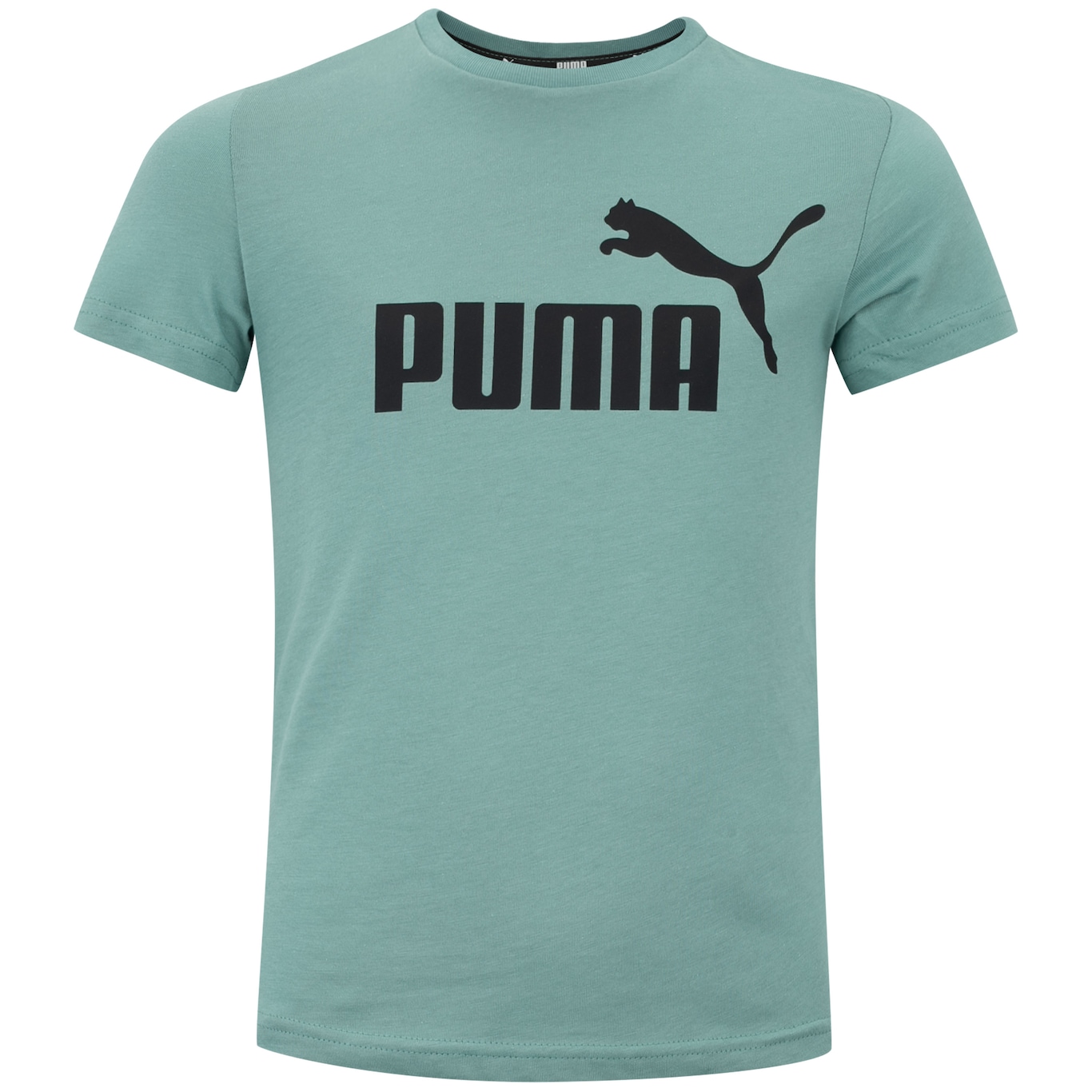 Camiseta Puma Essentials Logo Tee B - Infantil - Foto 1