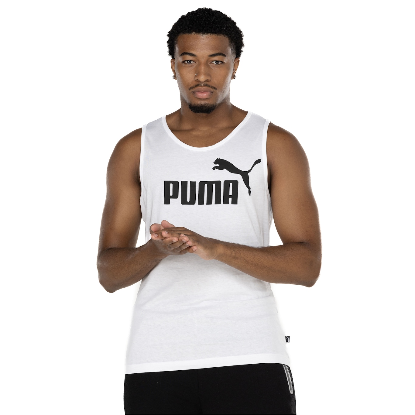 Camiseta Regata Masculina Puma Essentials Tank - Video 1