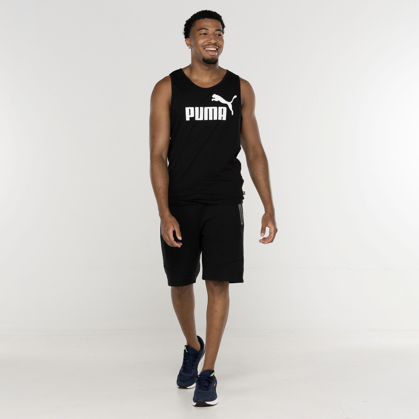 Camiseta Regata Masculina Puma Essentials Tank - Foto 5