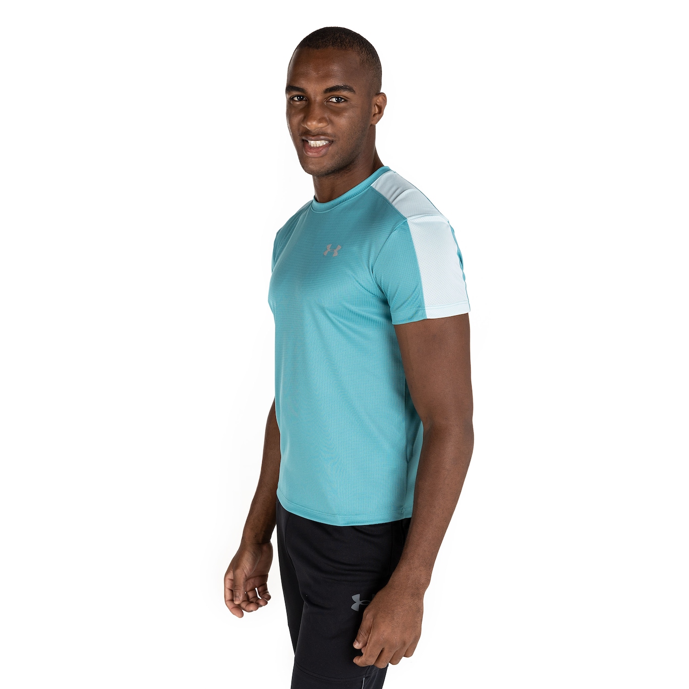 Camiseta Under Armour Speed Stride - Masculina - Foto 4