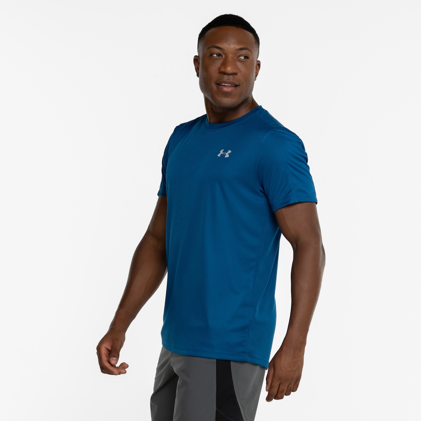 Camiseta Under Armour Speed Stride - Masculina - Foto 5