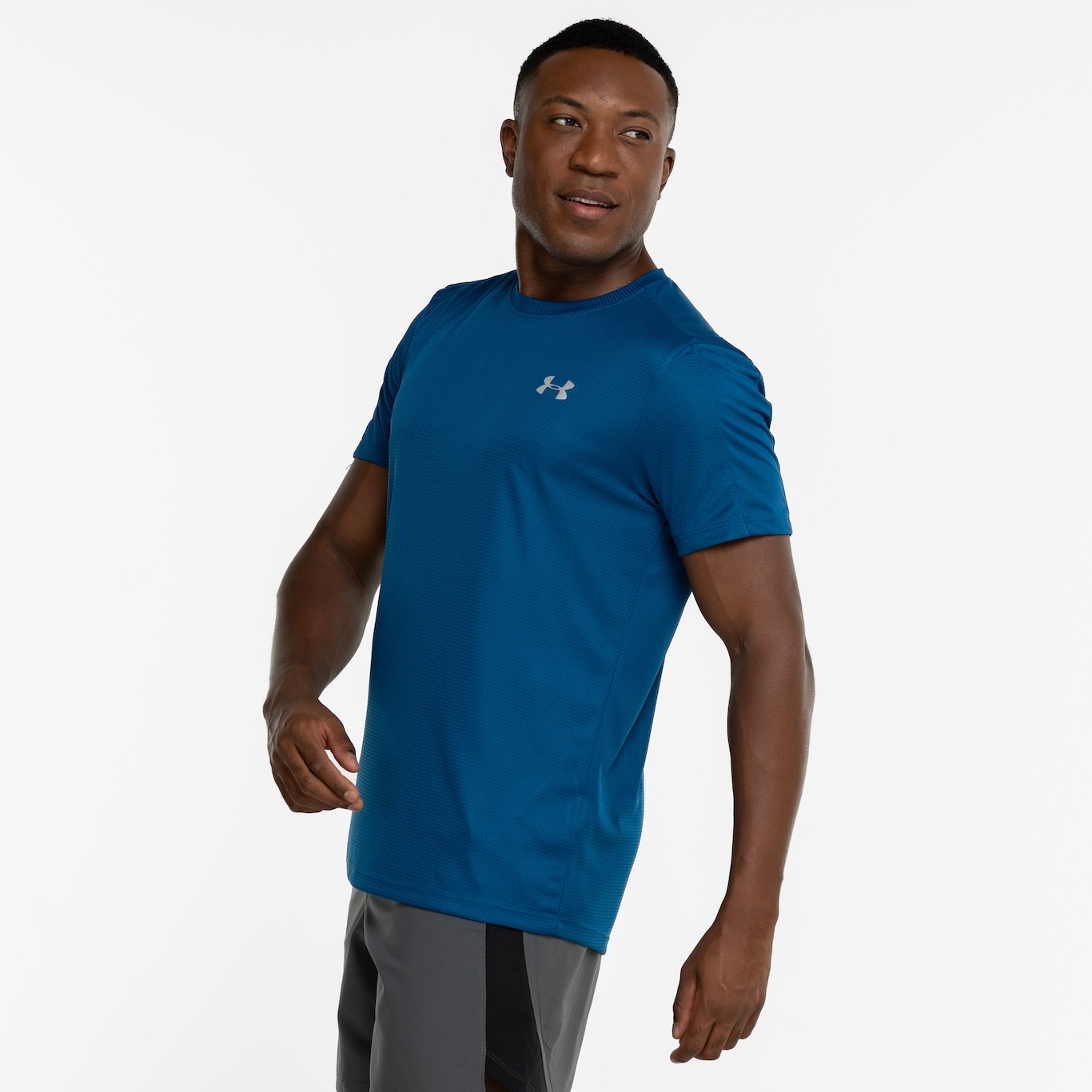 Camiseta Under Armour Speed Stride - Masculina - Foto 6