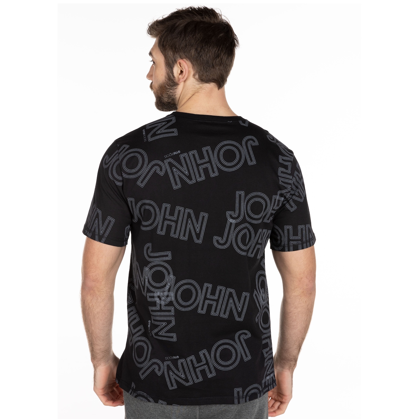 Camiseta John John Básica Rg Rusty Masculina - Preto