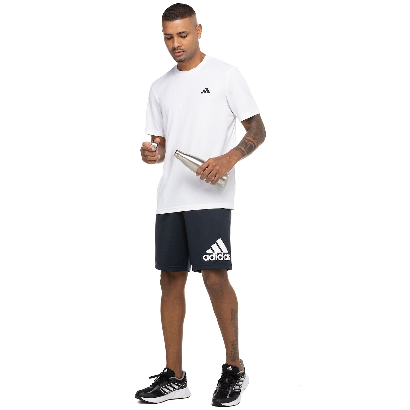 Bermuda adidas Logo - Masculina - Foto 5