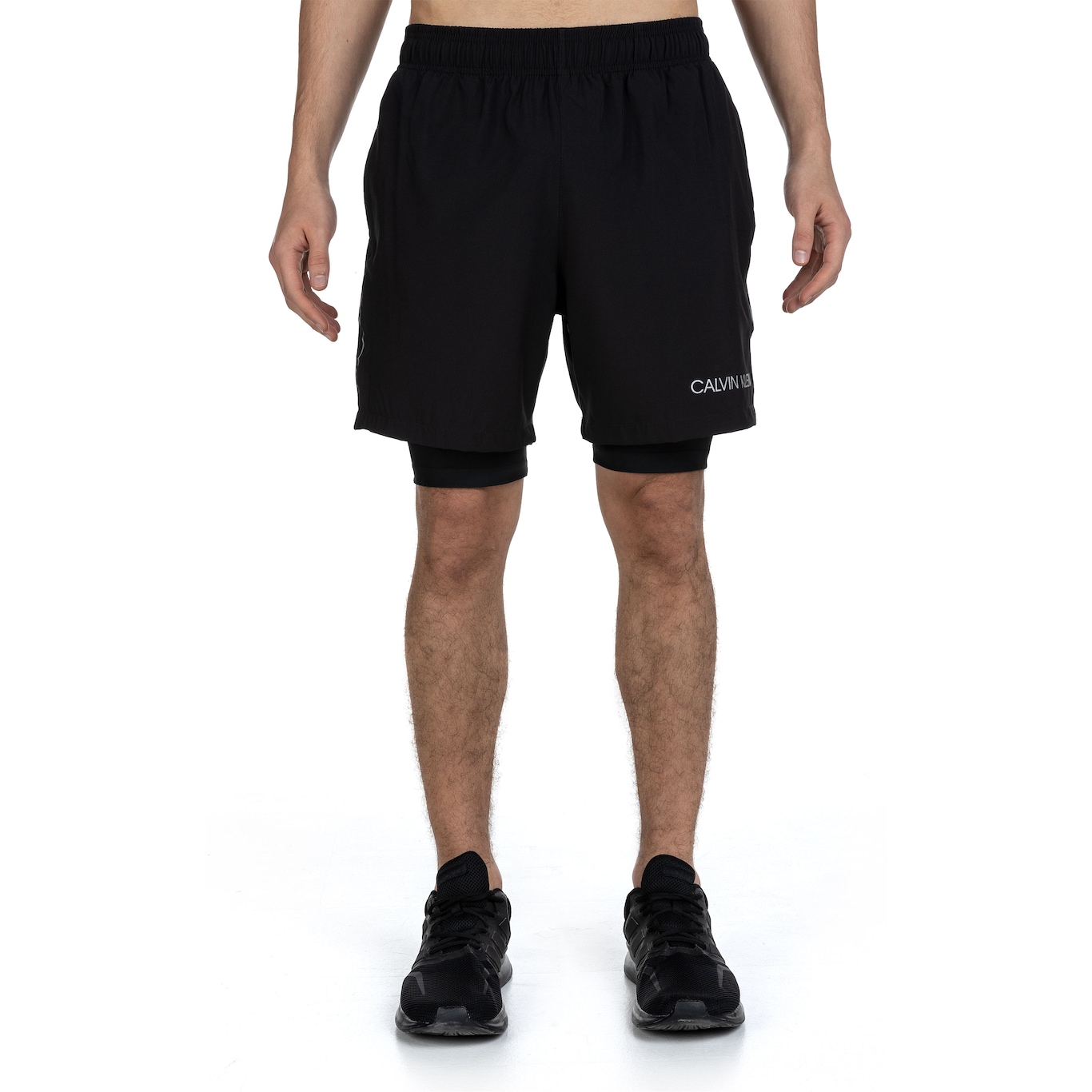 Calvin Klein Performance 2-In-1 Gym Shorts