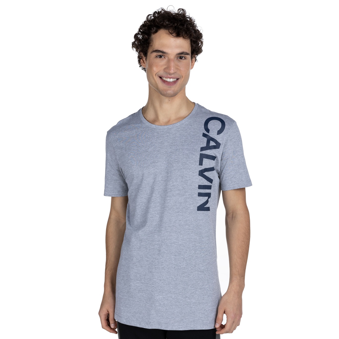 Camiseta Calvin Klein Básica Manga Curta Masculina - Camiseta