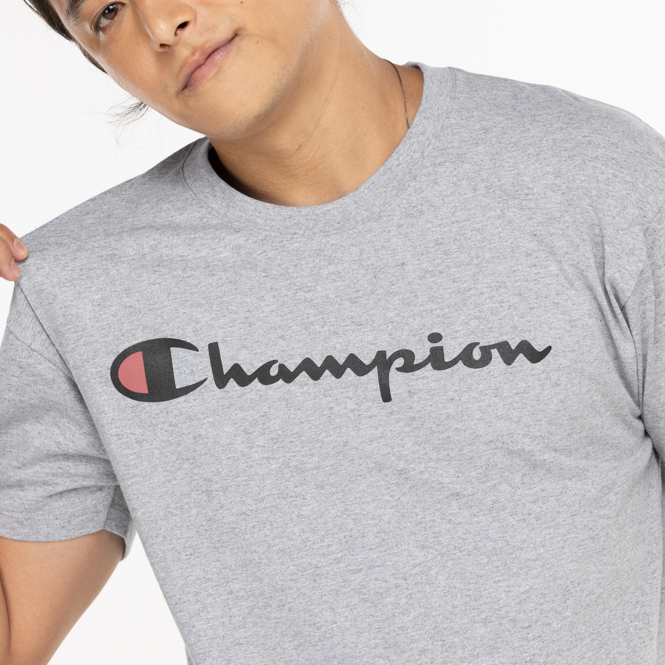 Camiseta Champion Manga Curta Basic - Masculina - Foto 6