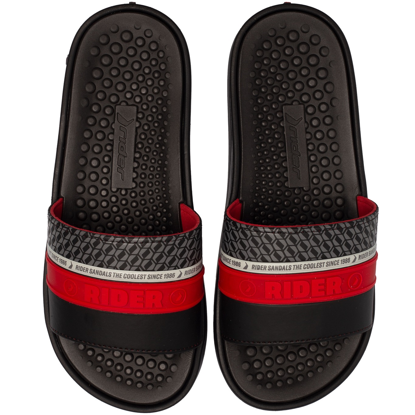 Buy Rider Men's Black Slides for Men at Best Price @ Tata CLiQ