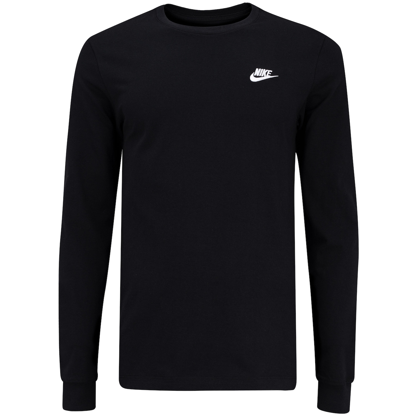 Camiseta Nike Manga Longa Sportwear Club - Masculina - Foto 5