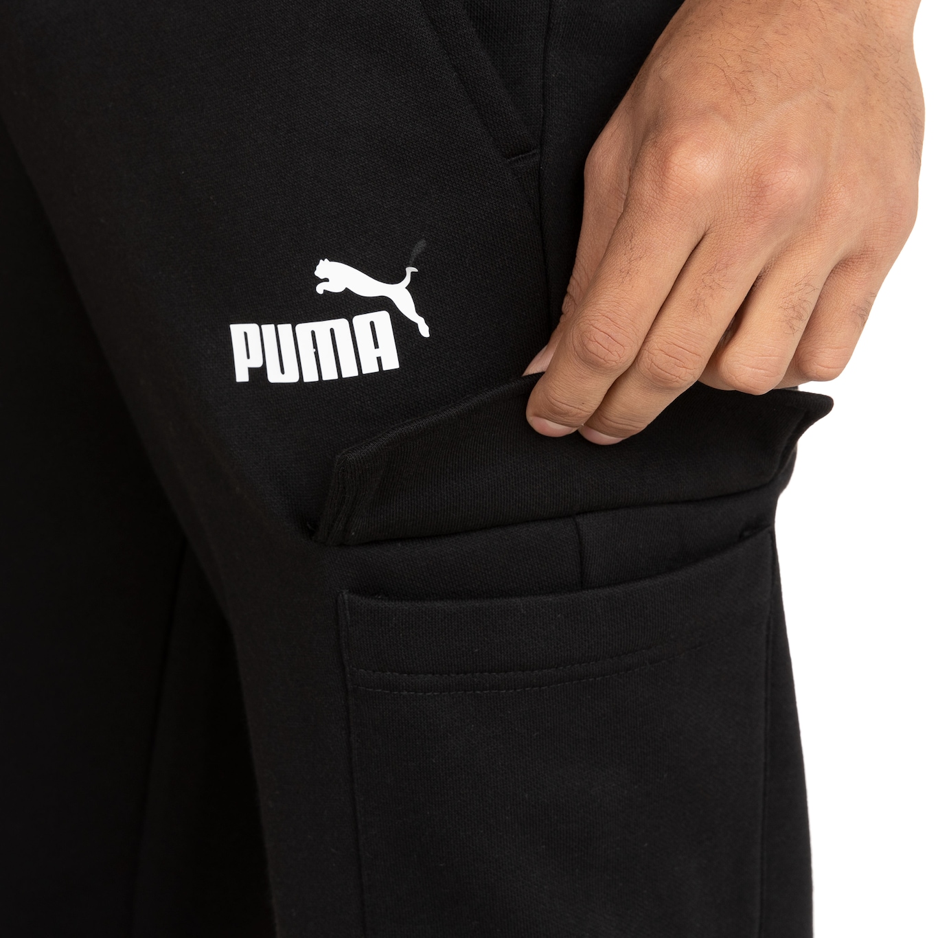 Calça Puma Essentials Cargo Pants - Masculina - Foto 5