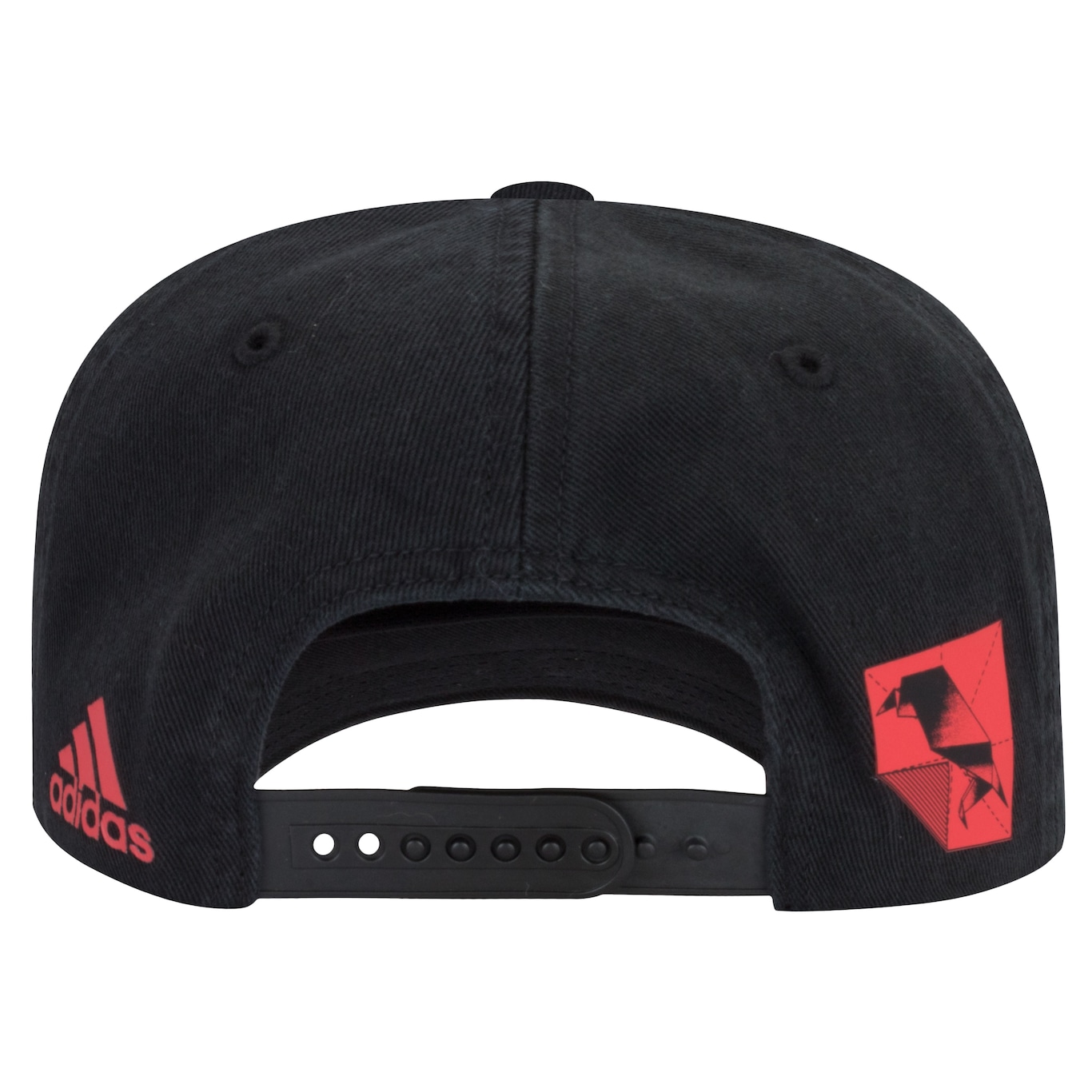 Boné do Flamengo 21 Aba Curva adidas Strapback - Adulto - Foto 3