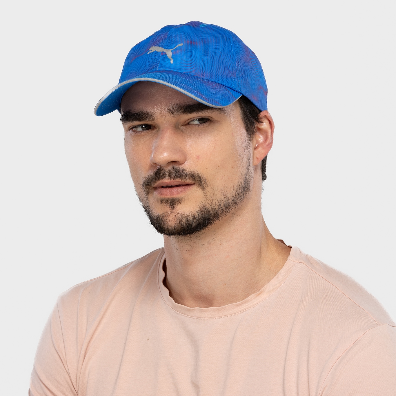 Boné Puma Aba Curva Strapback Running Cap I - Unissex - Foto 4