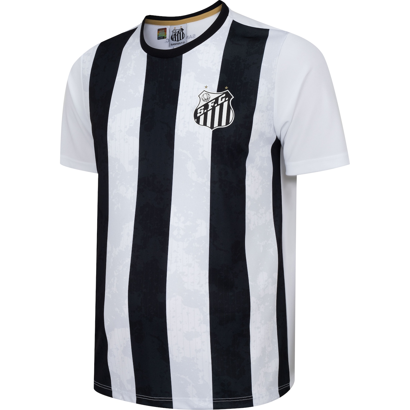 Camiseta do Santos Masculina Braziline Trix - Foto 3