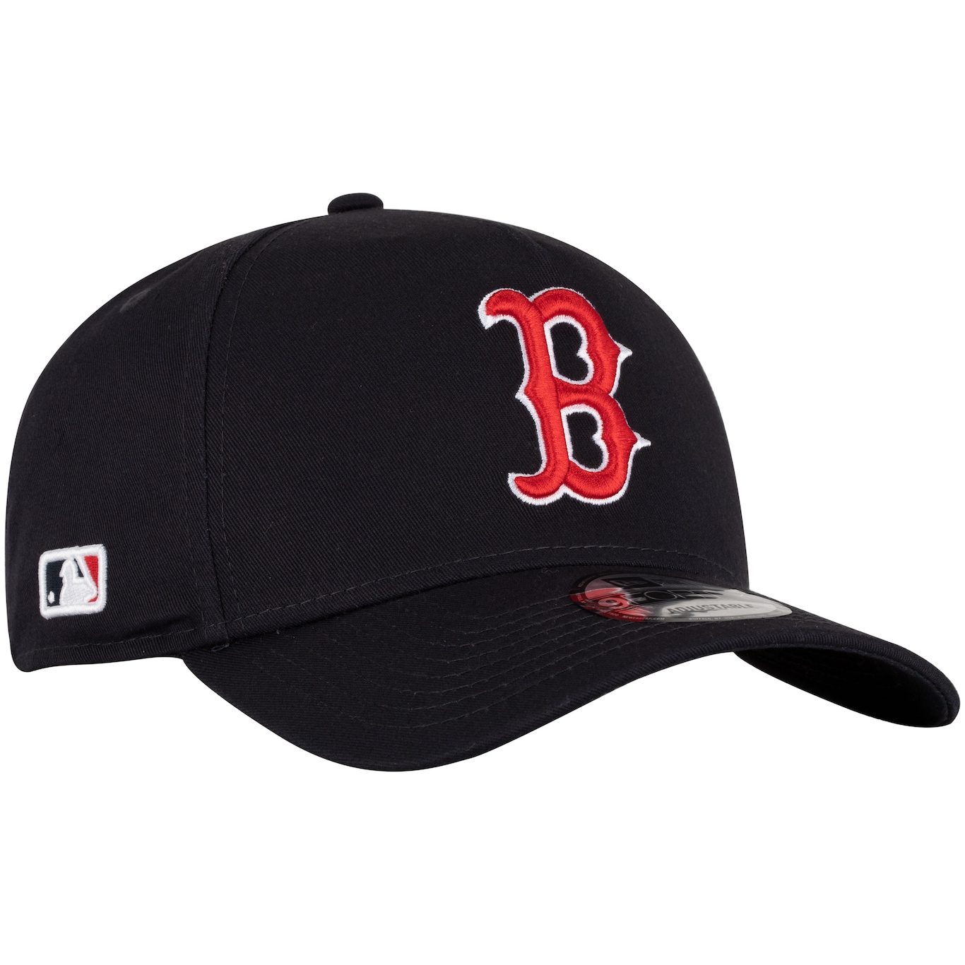 Boné Boston Red Sox MLB Aba Curva New Era 940 AF Neyyan Navy Snapback - Adulto - Foto 5