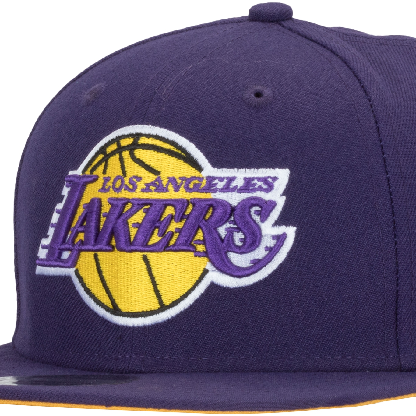 Boné Los Angeles Lakers NBA Aba Reta New Era 950 OF SN Primary Snapback - Adulto - Foto 4