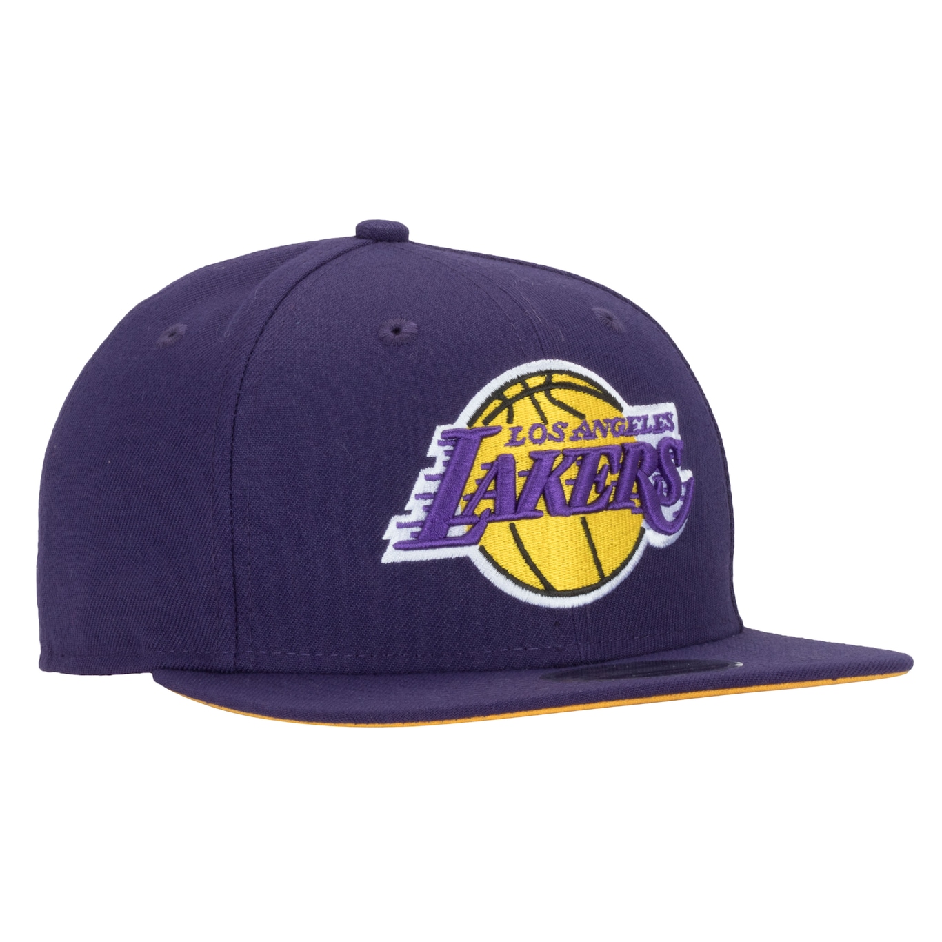 Boné Los Angeles Lakers NBA Aba Reta New Era 950 OF SN Primary Snapback - Adulto - Foto 5