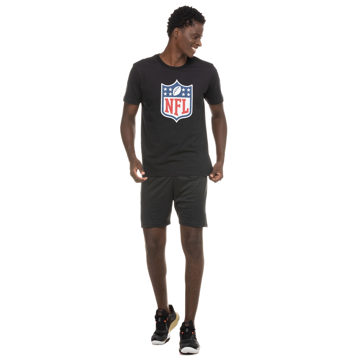 Camiseta New Era NFL Manga Curta Basic Time - Masculina - Foto 4