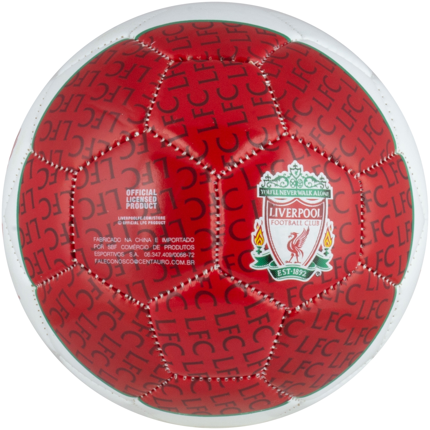 Minibola de Futebol de Campo Liverpool - Foto 2