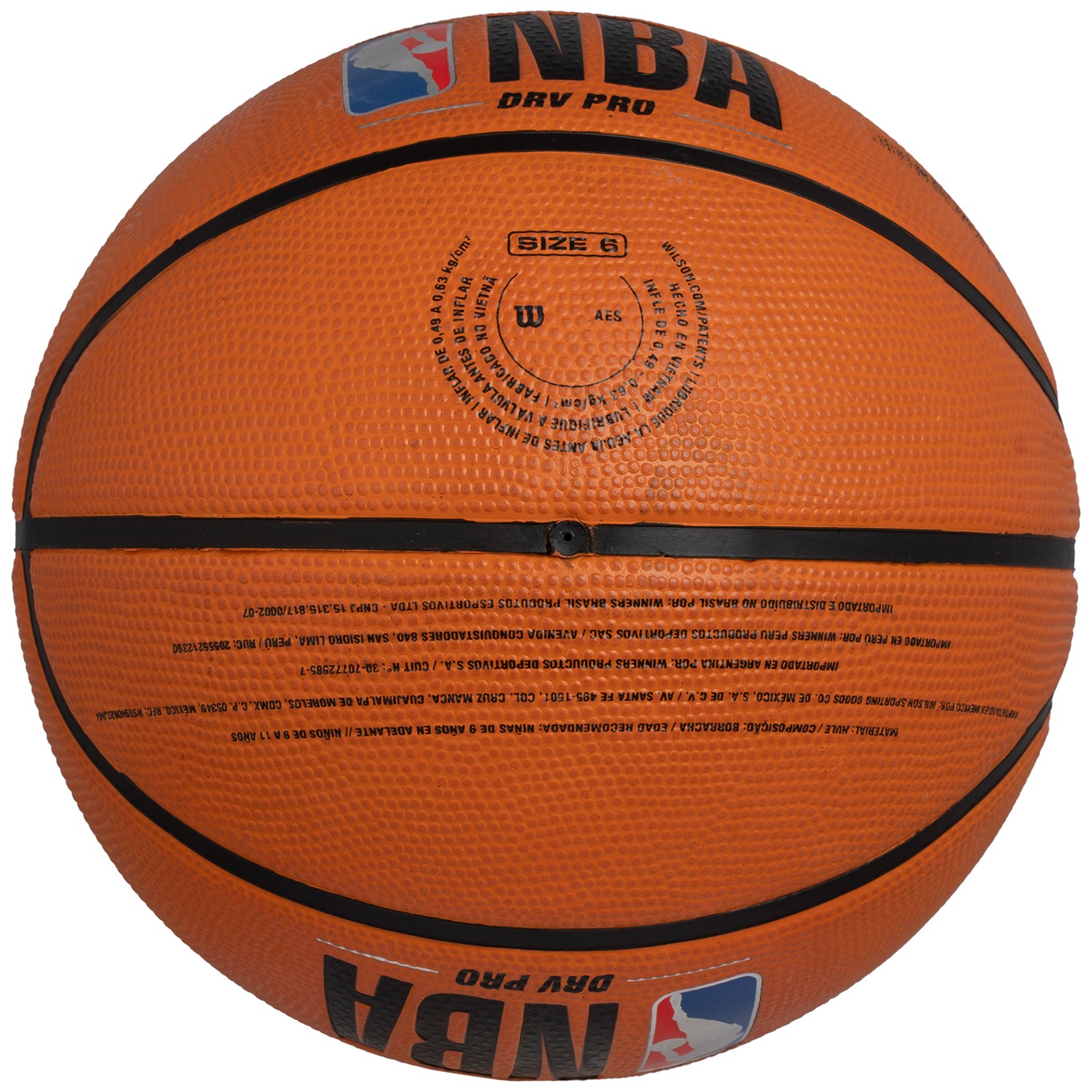 Bola Basquete NBA DRV Size 7 Outdoor Edição 75 Anos Wilson