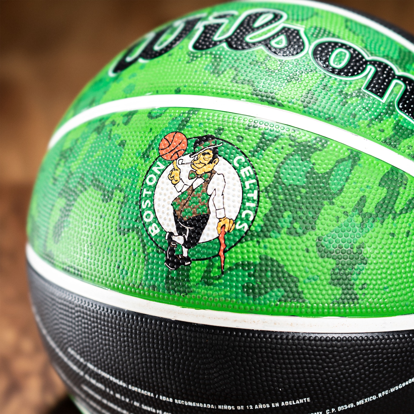 Bola de Basquete Wilson NBA Boston Celtics Team Tiedye - Foto 4