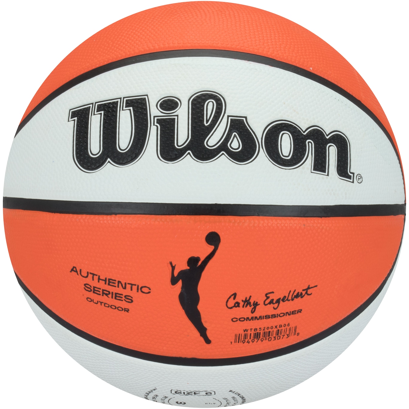 Bola Basquete Wilson Nba Authentic Indoor/outdoor Tamanho 6 em