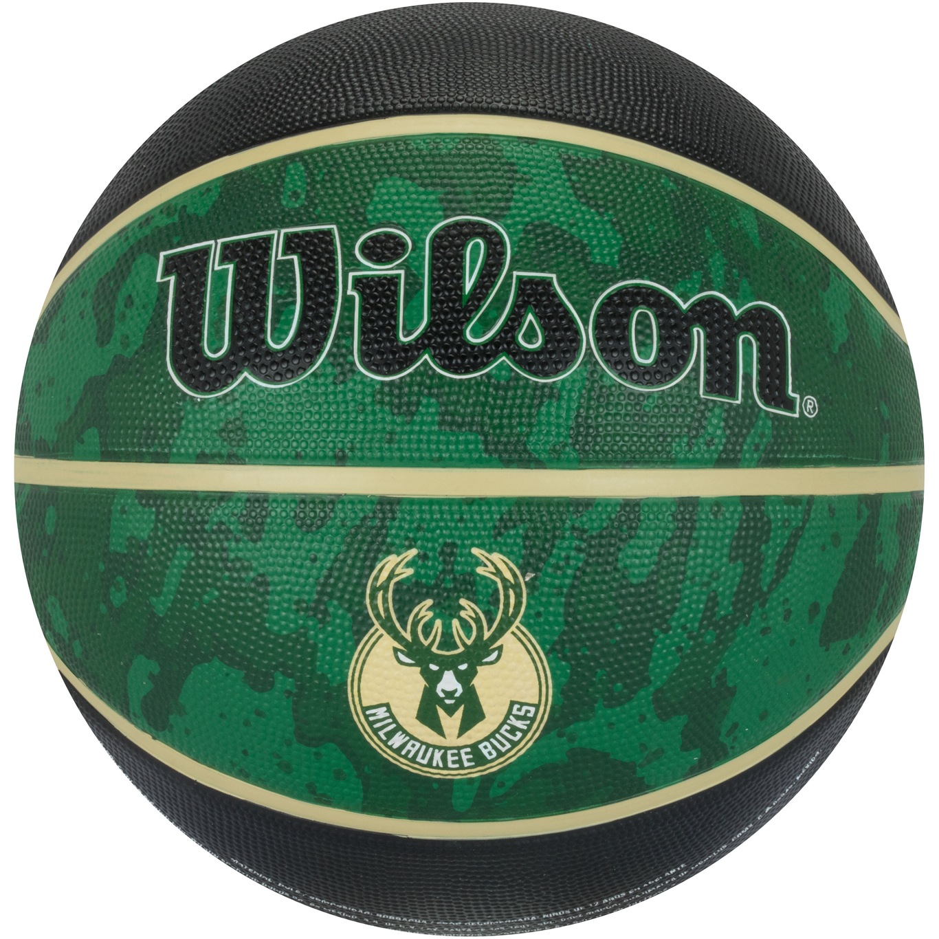 Bola de Basquete Wilson NBA Milwaukee Bucks Team Tiedye - Foto 1