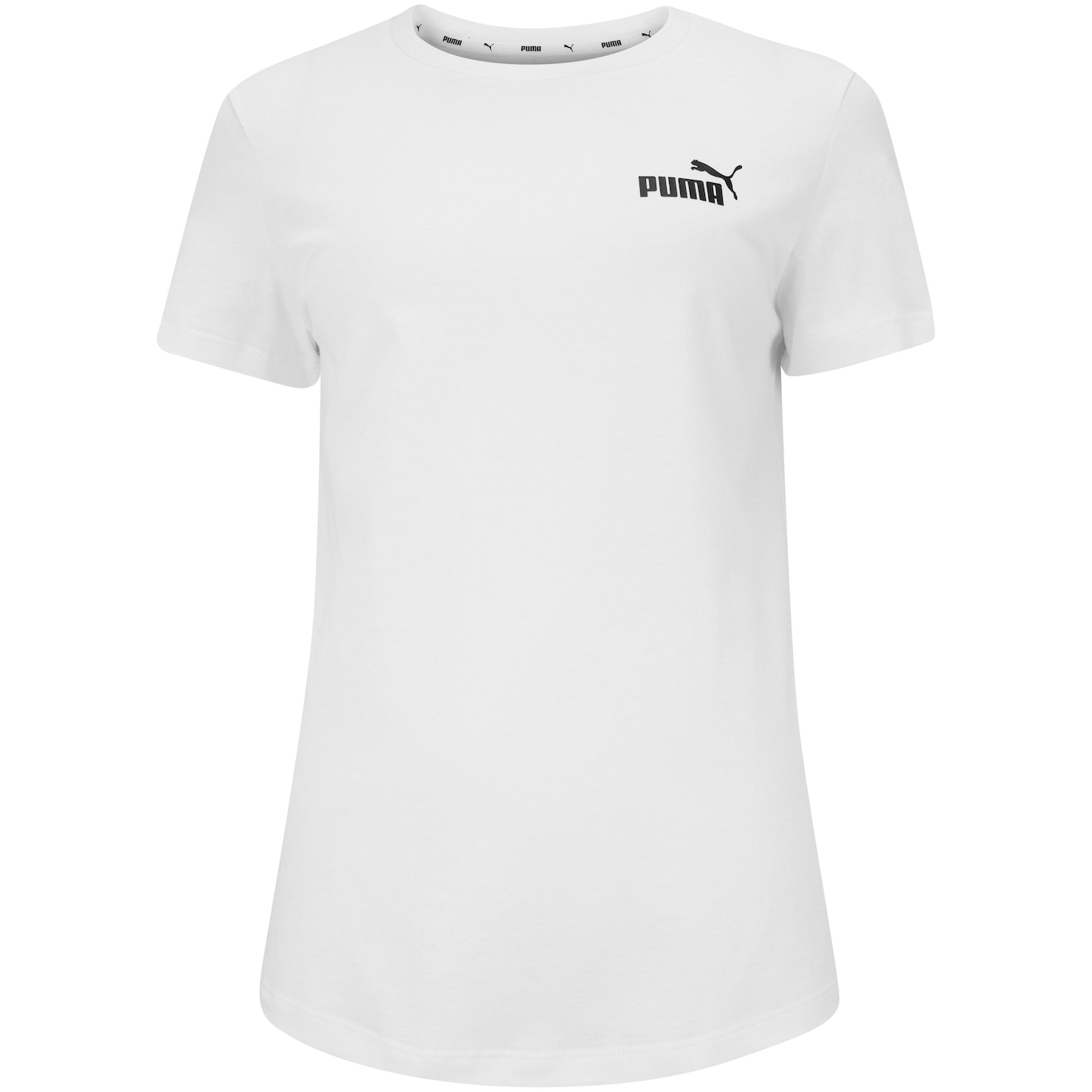 Camiseta Puma Manga Curta Essentials Small Logo - Feminina - Foto 5