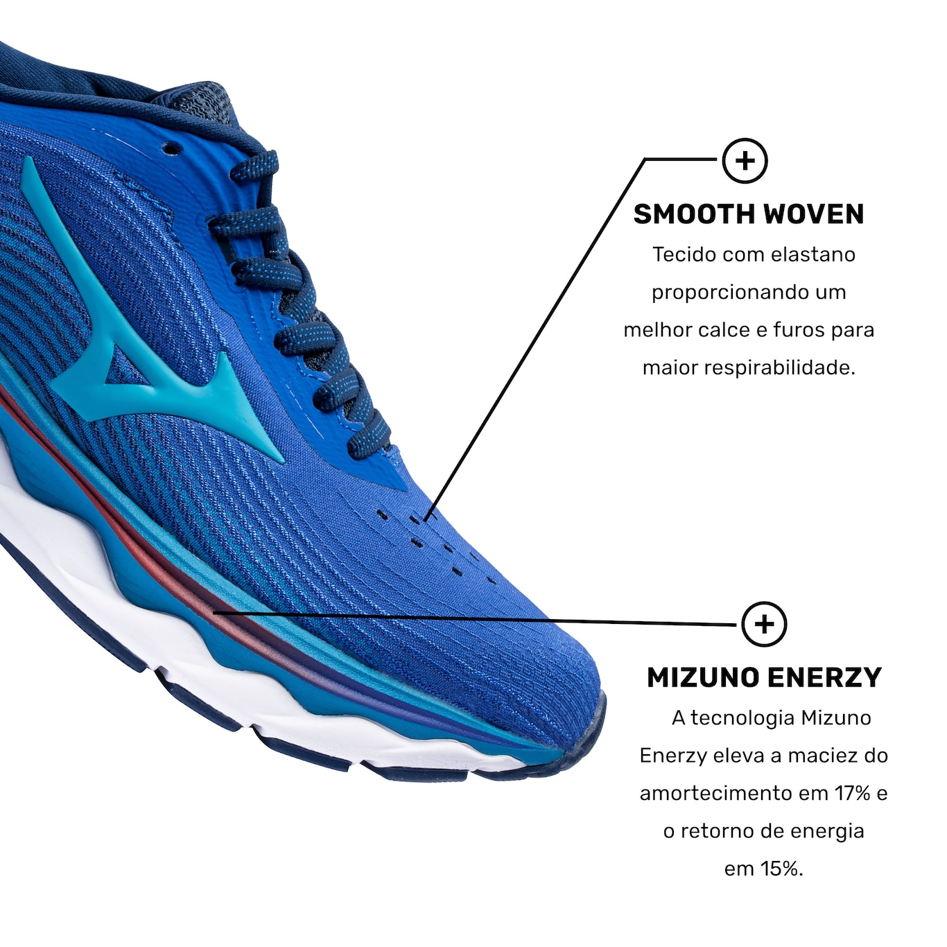 Tênis Mizuno Wave Sky 5 - Feminino - Foto 4