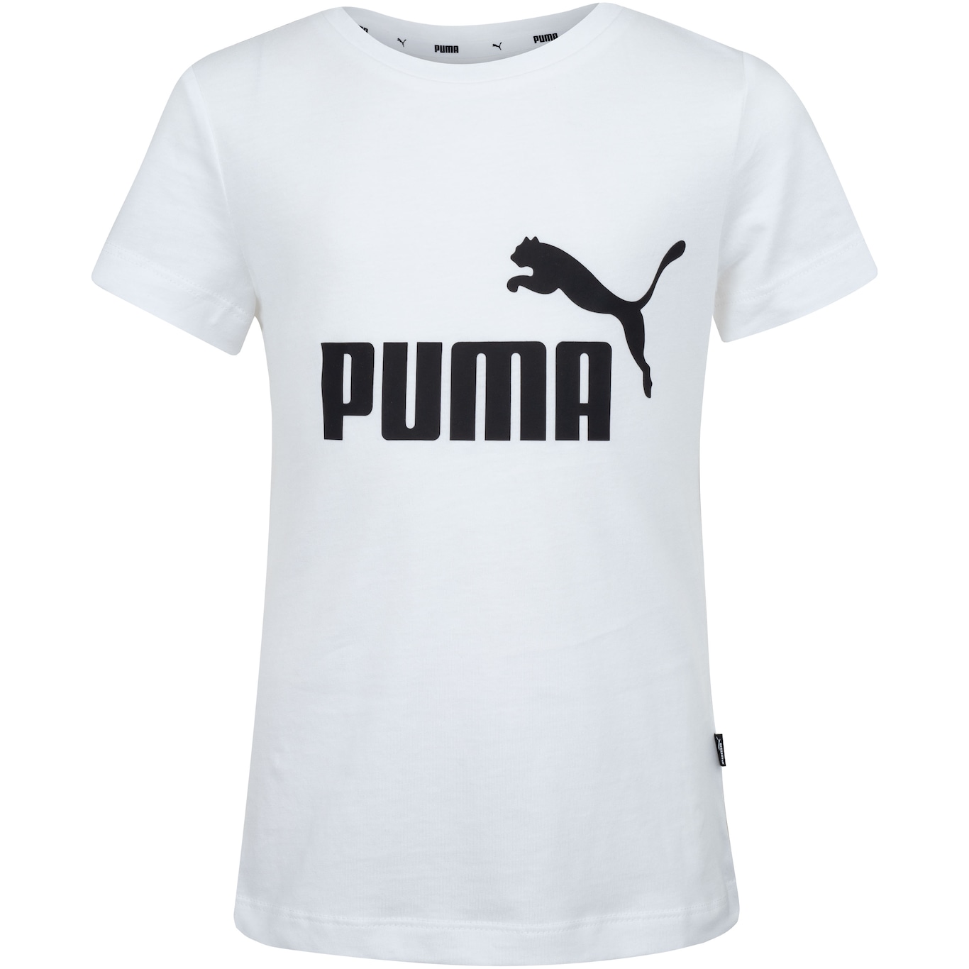 Camiseta Puma Essencial Logo TEE G - Infantil - Foto 1