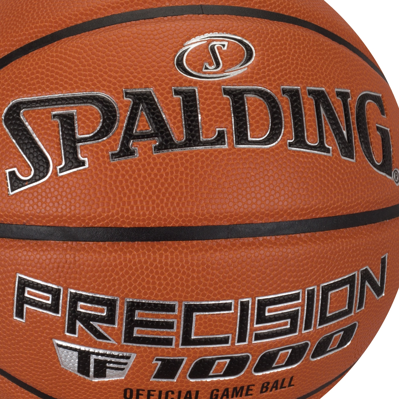 Bola Spalding De Basquete Tf-1000 Precision Unissex - Preto no Shoptime