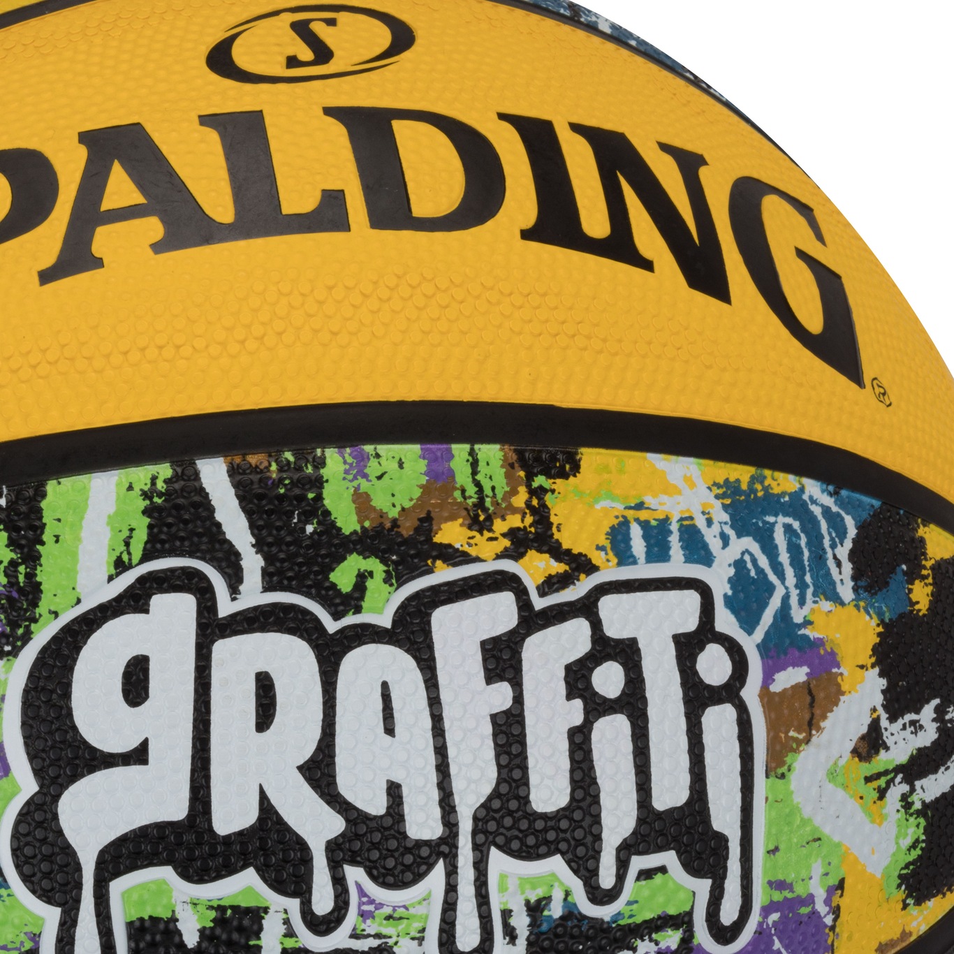 Bola De Basquete Spalding Graffiti - Amarelo - spalding