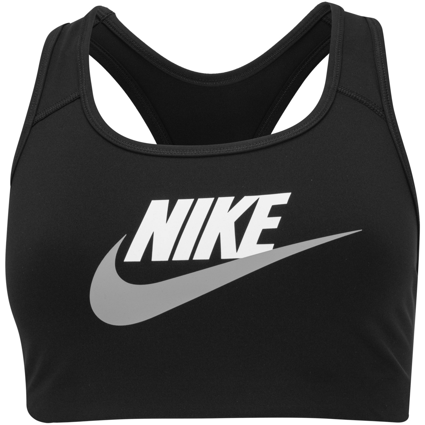 Top Fitness Nike Dri-Fit Swoosh Futura GX Bra - Adulto em Promoção