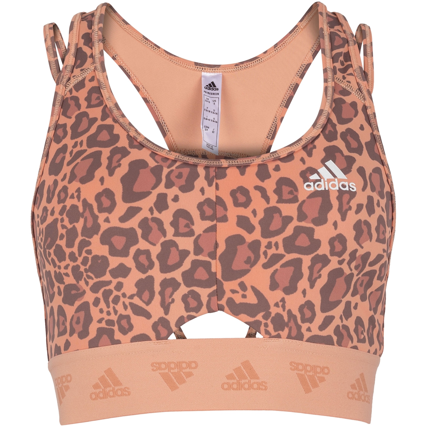 Top Fitness com Bojo adidas Leo Pack - Adulto