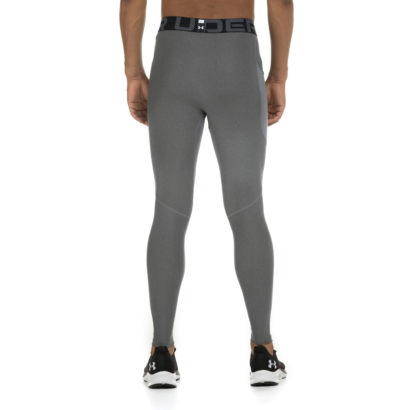 Calça Legging de Compressão Masculina Under Armour HG - Foto 3