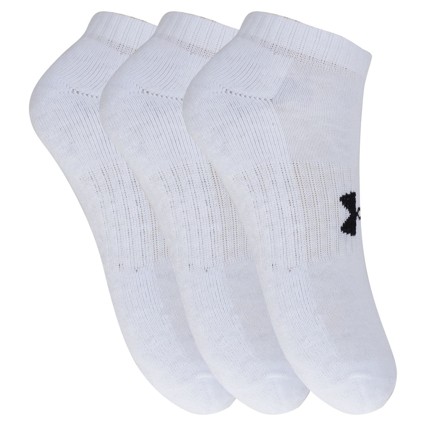 Kit de Meias Under Armour Core Cotton Low Cut com 3 Pares - Adulto - Foto 1