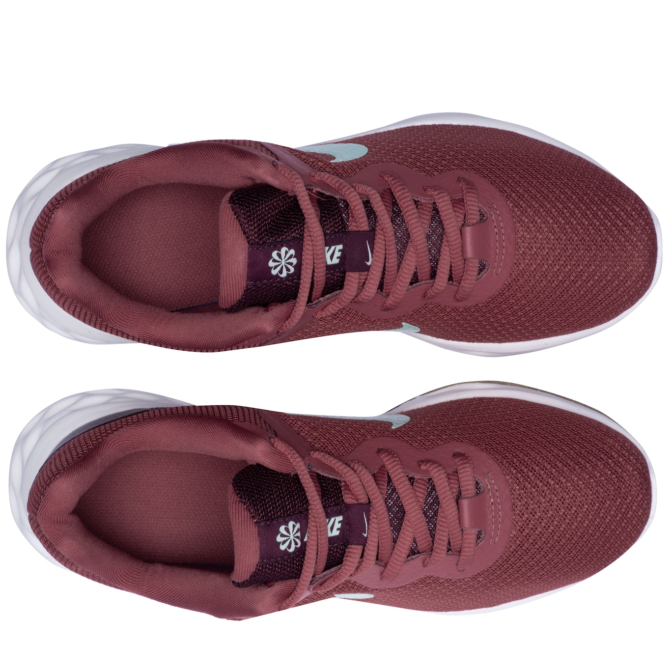 Tenis Nike Revolution 6 - feminino - branco+rosa, Nike, Tênis