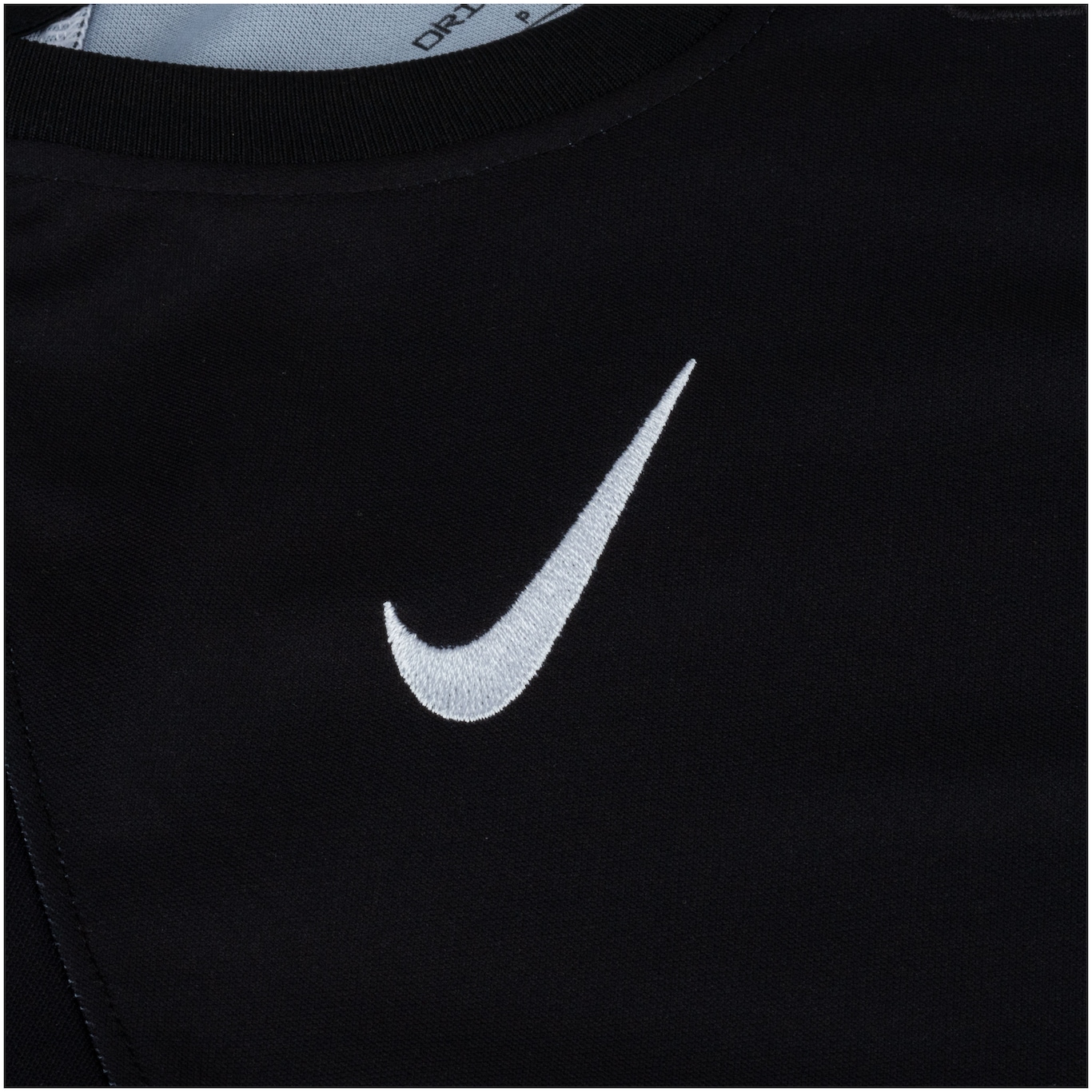 Camisa Corinthians Juvenil Pré-Jogo Nike - Branco+Preto