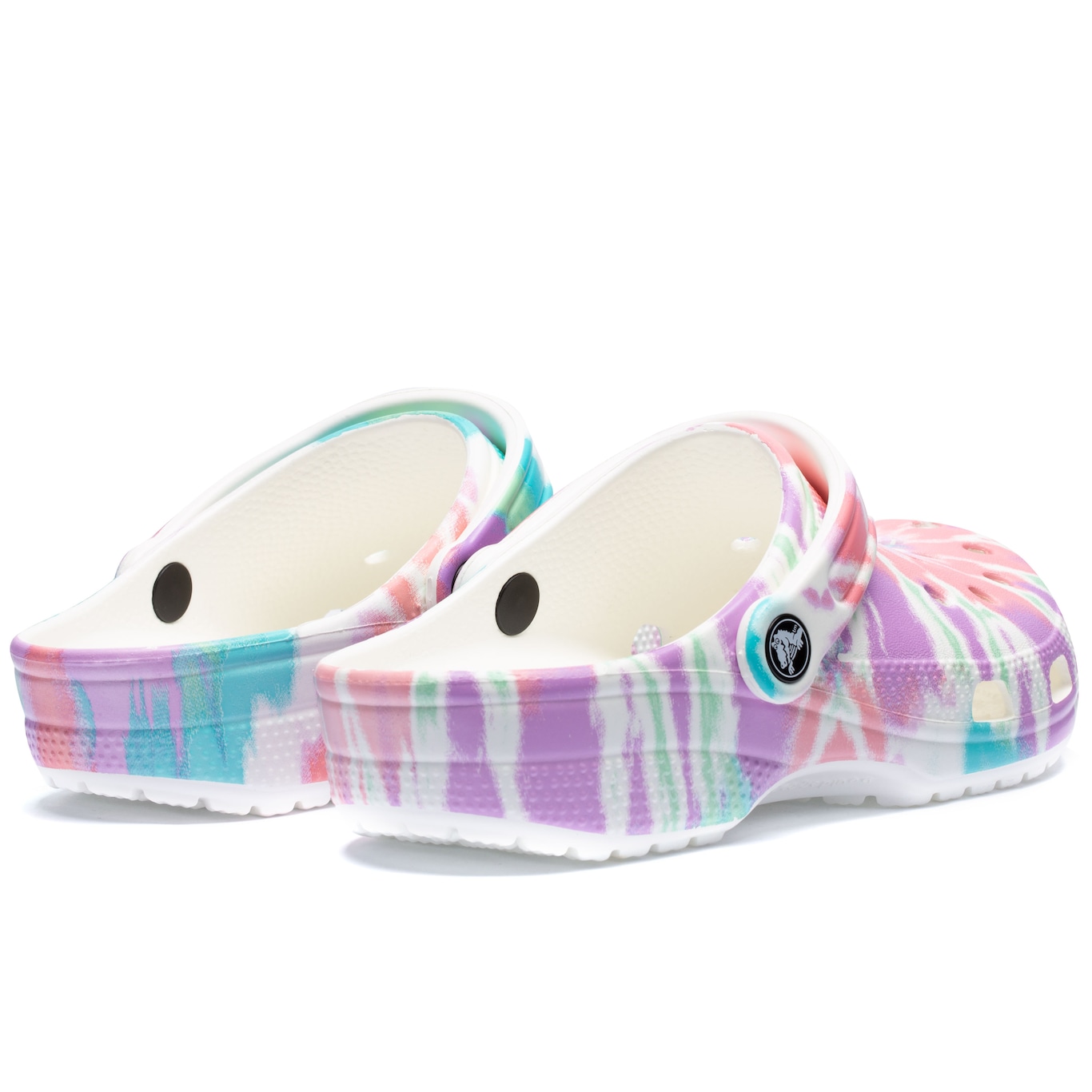 Sandália Crocs Adulto Classic T Dye Graphic Clo - Foto 4