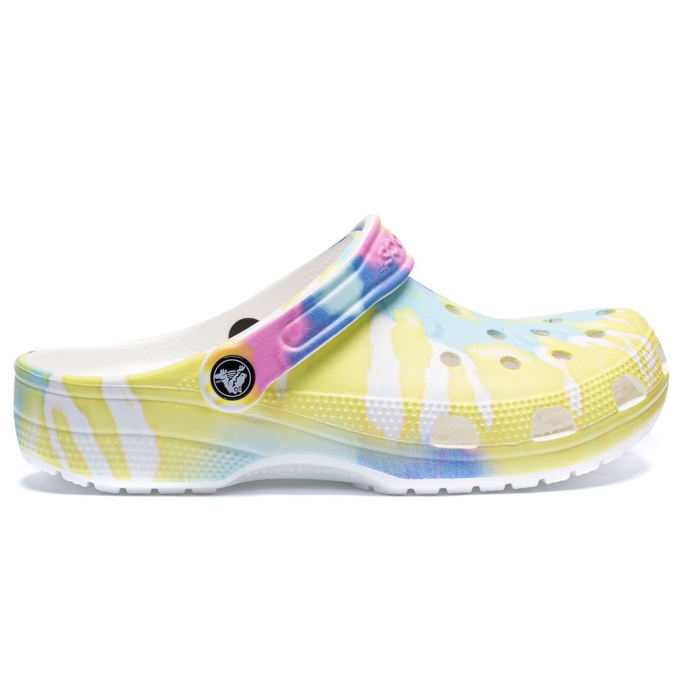 Sandália Crocs Adulto Classic T Dye Graphic Clo - Foto 1