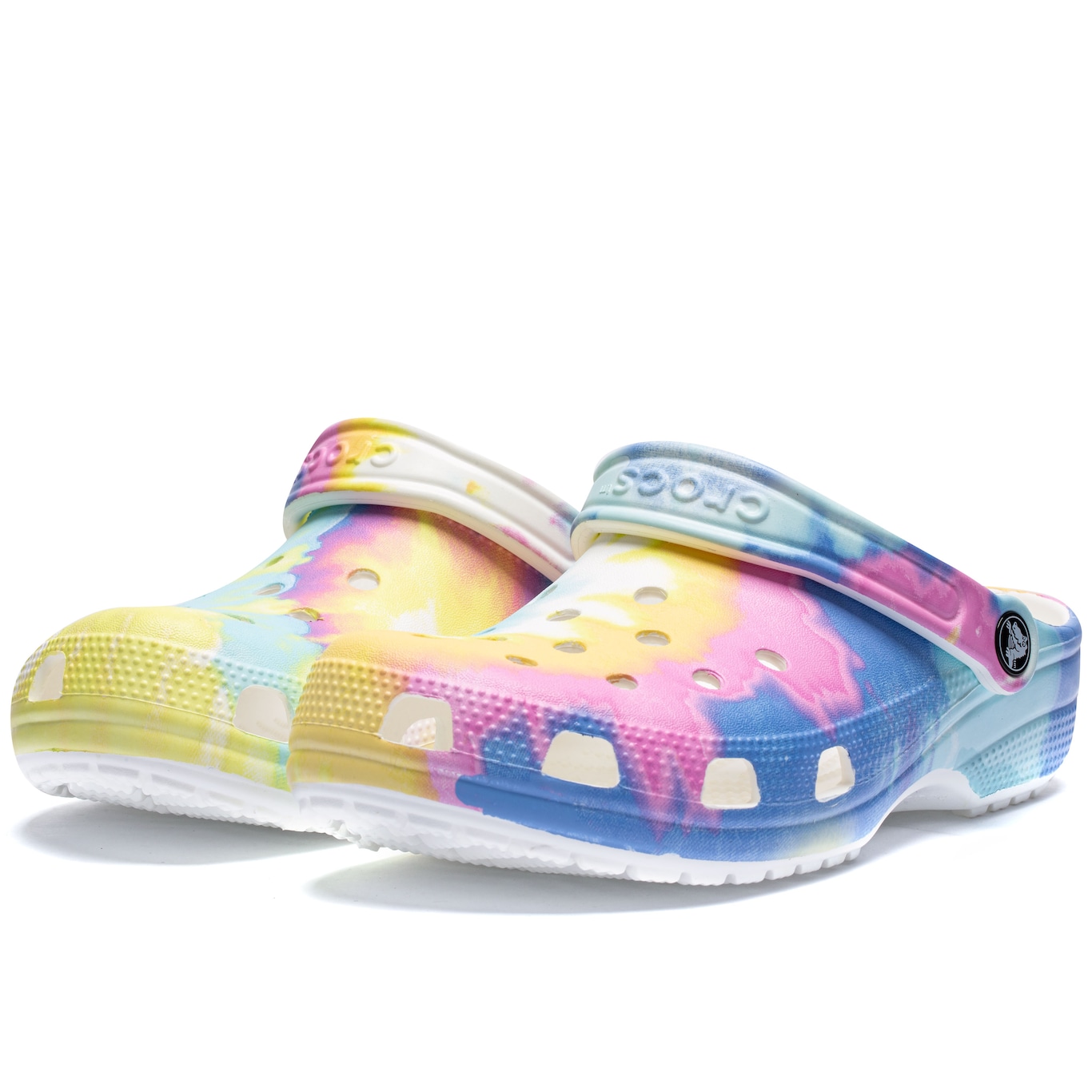 Sandália Crocs Adulto Classic T Dye Graphic Clo - Foto 2