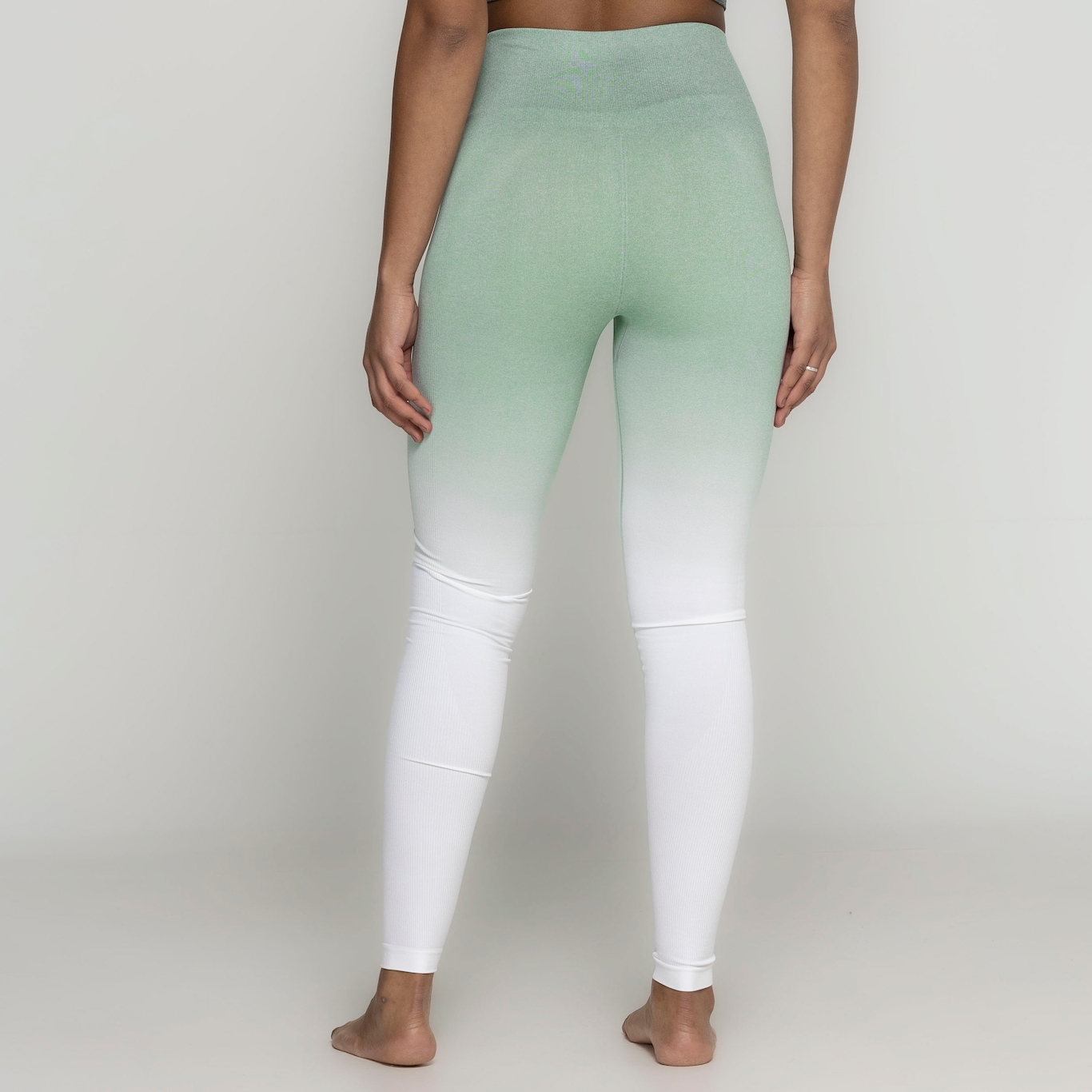 Crz yoga sem costura leggings de treino feminino 25 polegadas-com