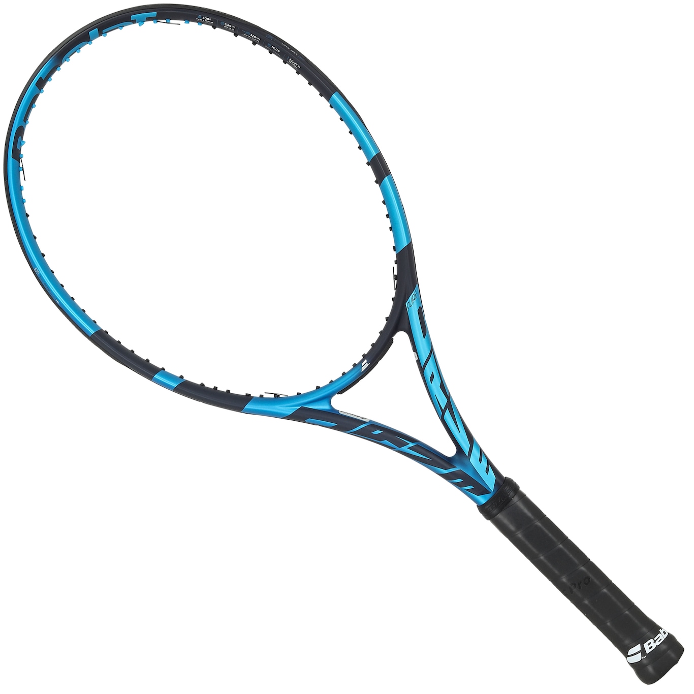 Babolat Pure Drive Team Tennisschläger 285g Unstrung - Blau/Weiß Turnierschläger 645cm²