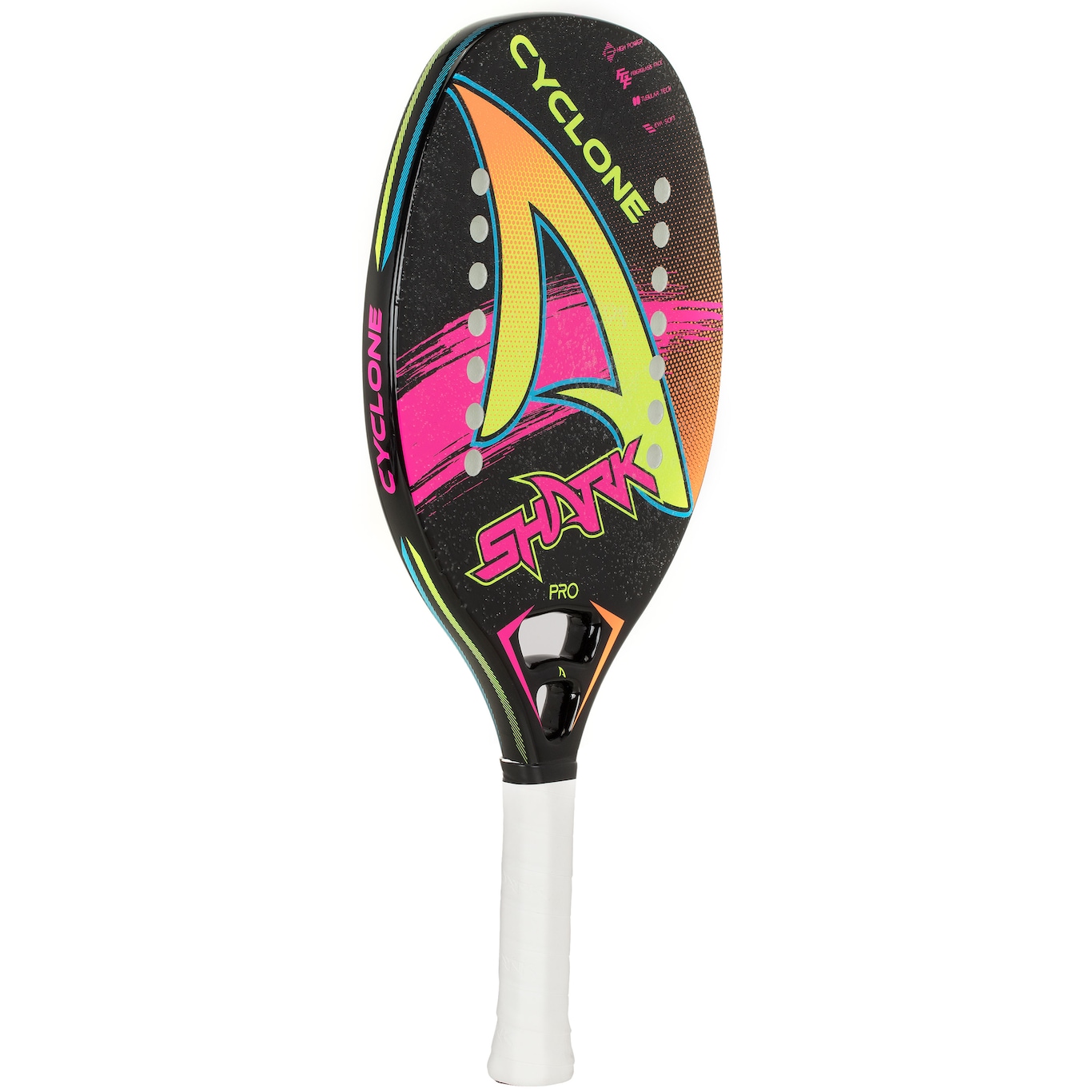 Raquete de Beach Tennis Shark Cyclone - Adulto - Foto 2