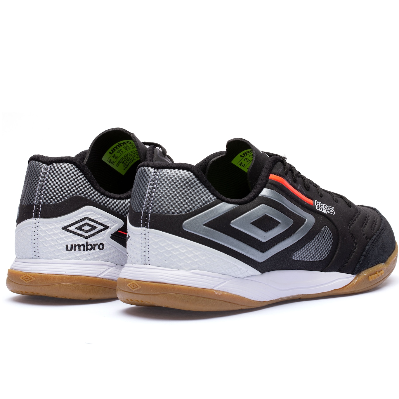 Chuteira Futsal Umbro Pro 5 Bump Club - Adulto - Foto 4