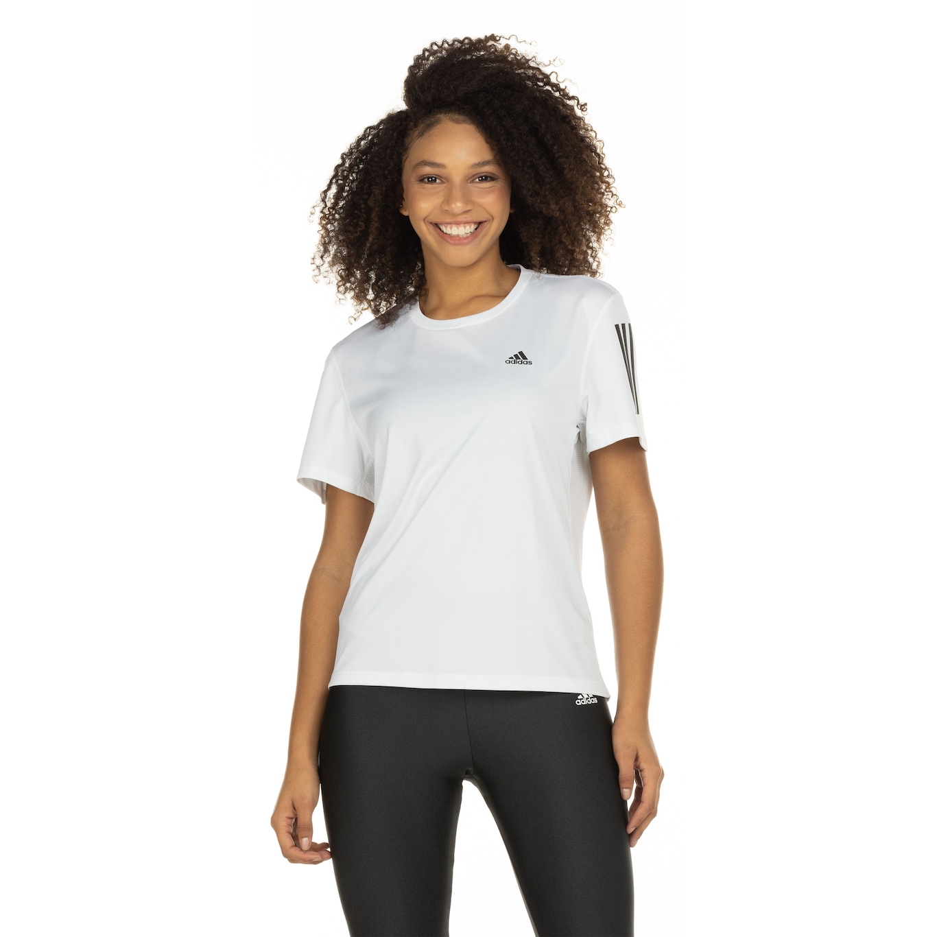 Camiseta adidas Own The Run Cooler HB9380 - Feminina - Video 1