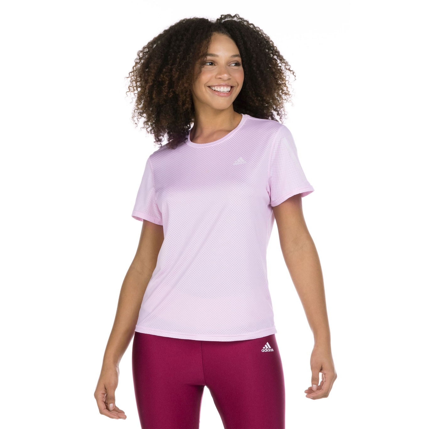 Camiseta adidas Own The Run Cooler HB9380 - Feminina - Video 1