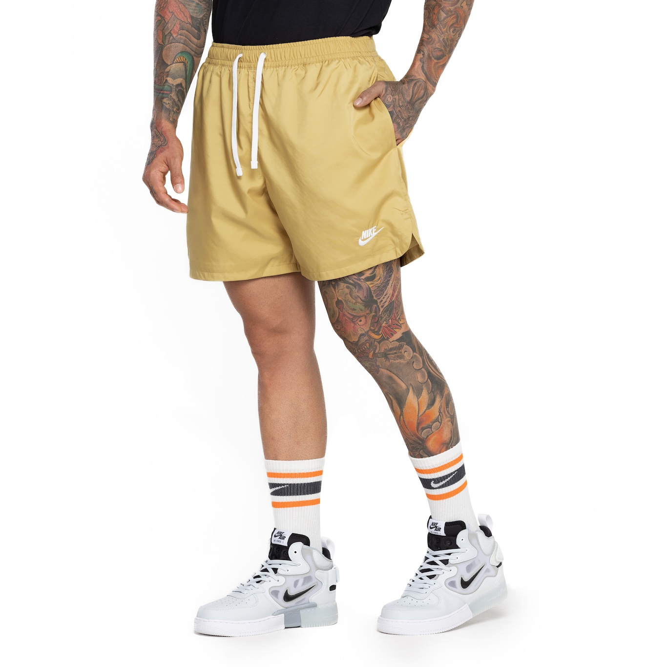 Short Nike Sportswear Woven Flow Preto - Compre Agora