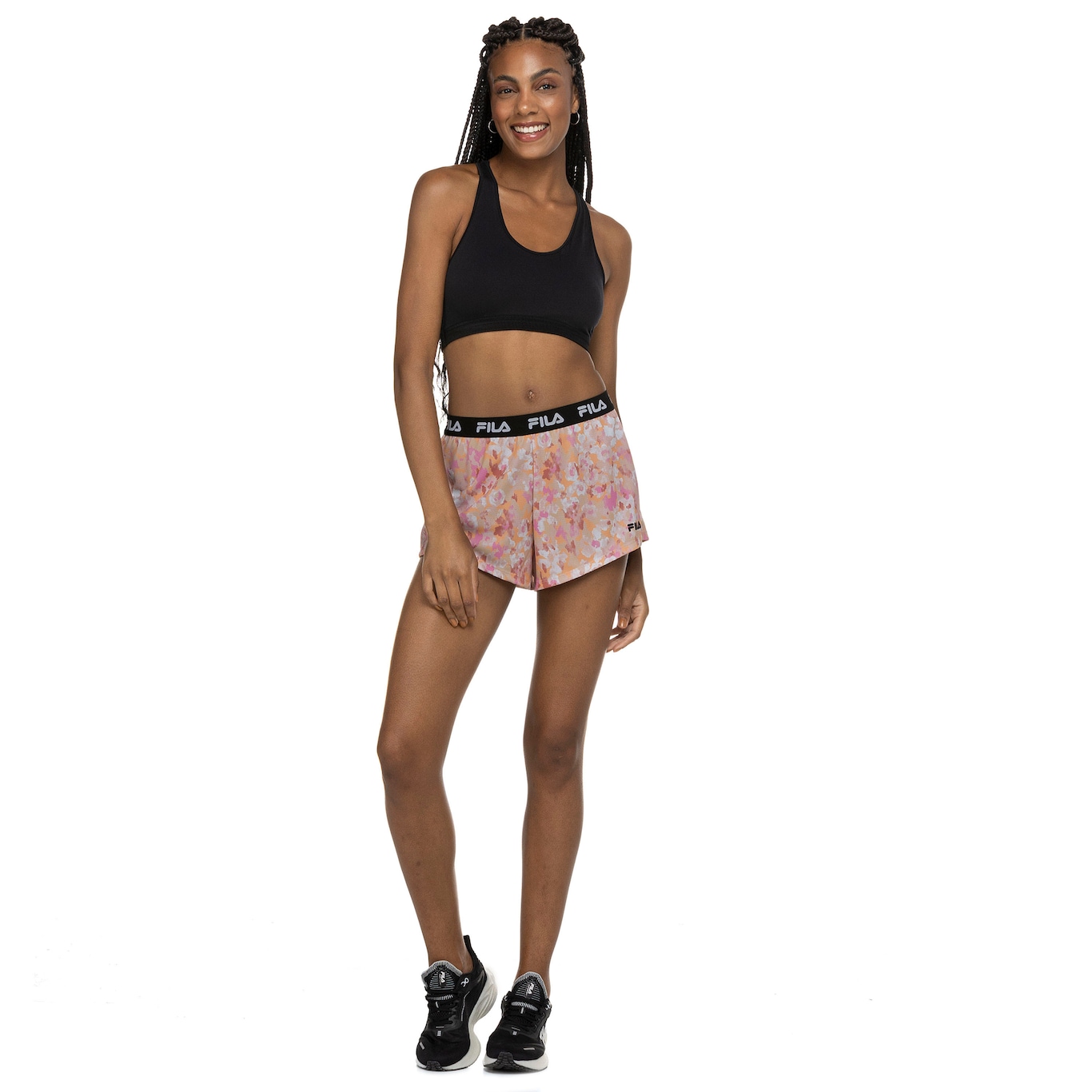 Shorts Feminino Fila Flow Elastic - Foto 5